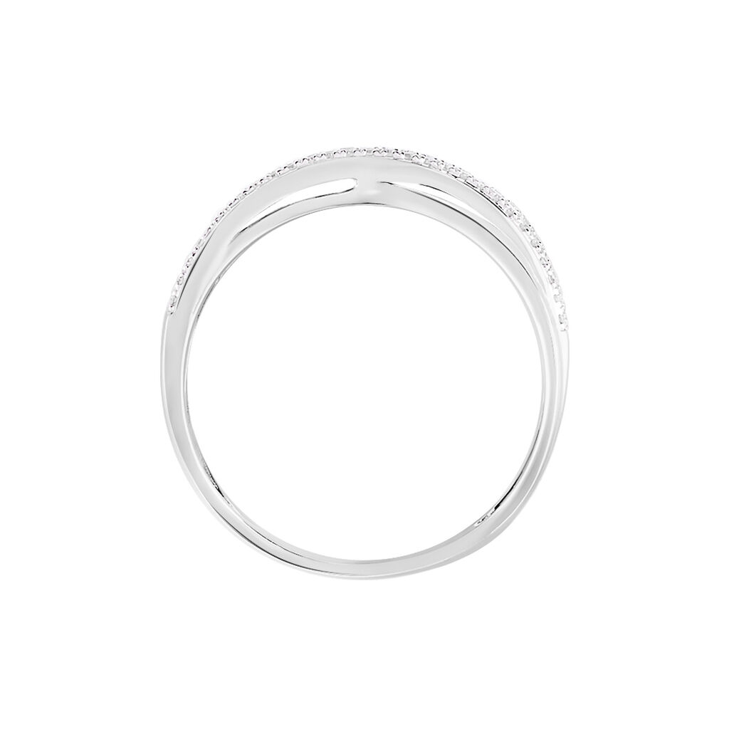 Bague Julianne Or Blanc Diamant Divers - Bagues avec pierre Femme | Histoire d&rsquo;Or