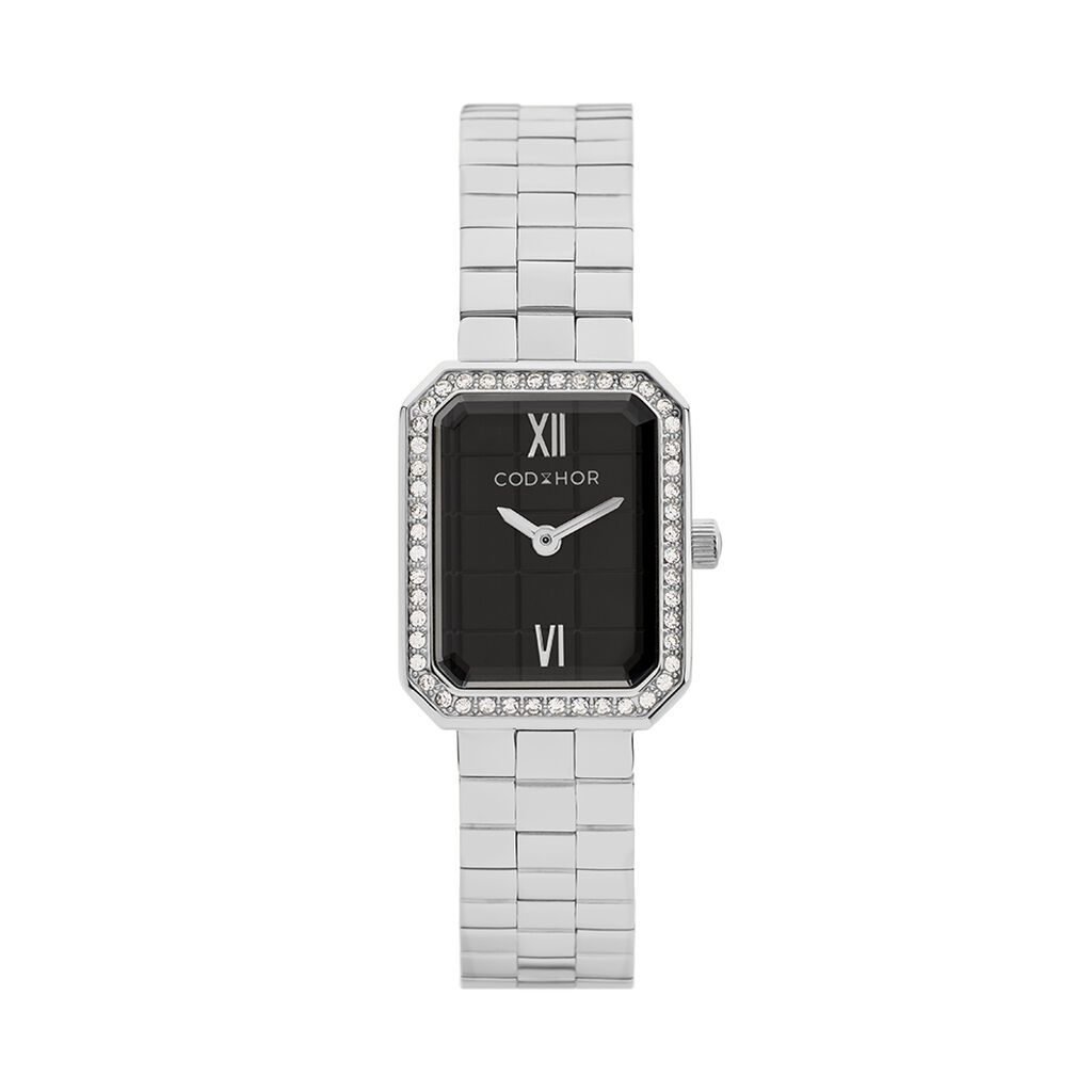Montre Codhor Lucy Noir - F&ecirc;te des m&egrave;res Femme | Histoire d&rsquo;Or