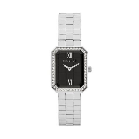 Montre Codhor Lucy Noir - F&ecirc;te des m&egrave;res Femme | Histoire d&rsquo;Or