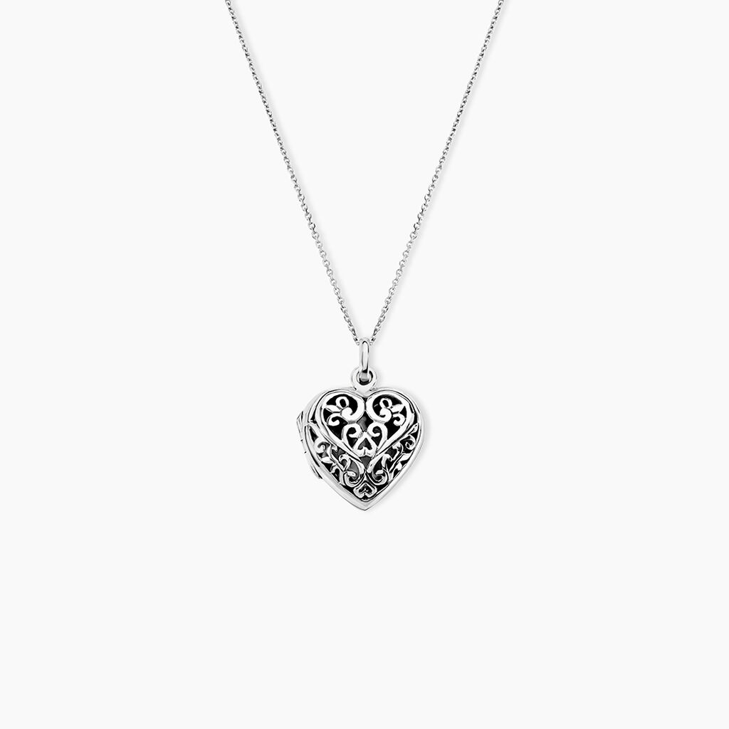 Pendentif Ellya Argent Blanc - Pendentifs Femme | Histoire d&rsquo;Or