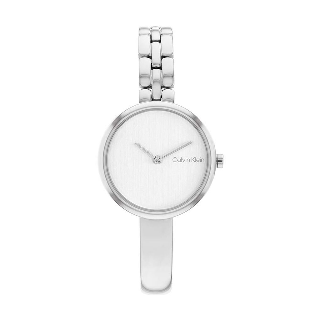Montre Calvin Klein Bangled Argent&eacute; - Montres Femme | Histoire d&rsquo;Or