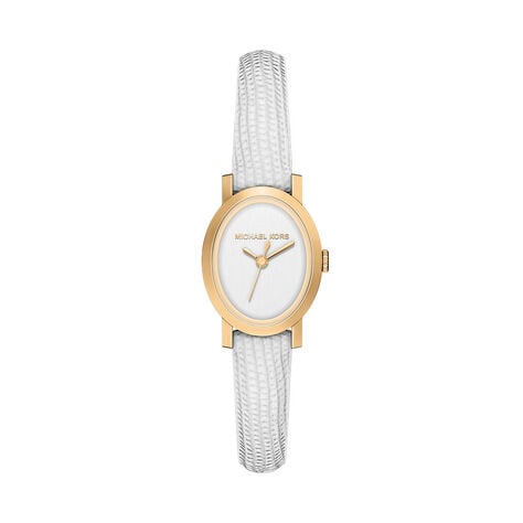 Montre Michael Kors Maude Blanc - Montres Femme | Histoire d&rsquo;Or