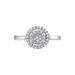 Bague Or Blanc Nawra Diamants Synthétiques - Bagues avec pierre Femme | Histoire d’Or