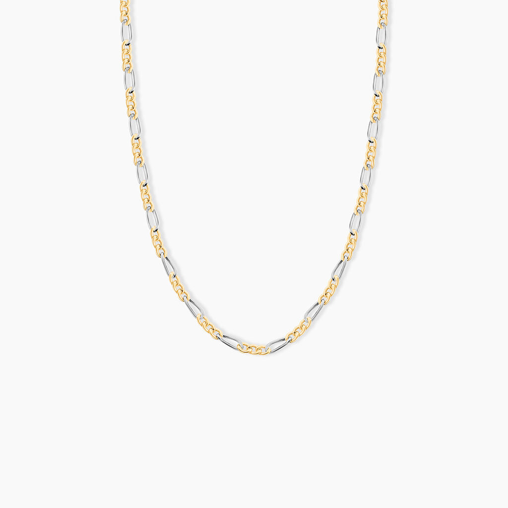 Collier Maille Cameo Or Bicolore - Chaines Femme | Histoire d’Or