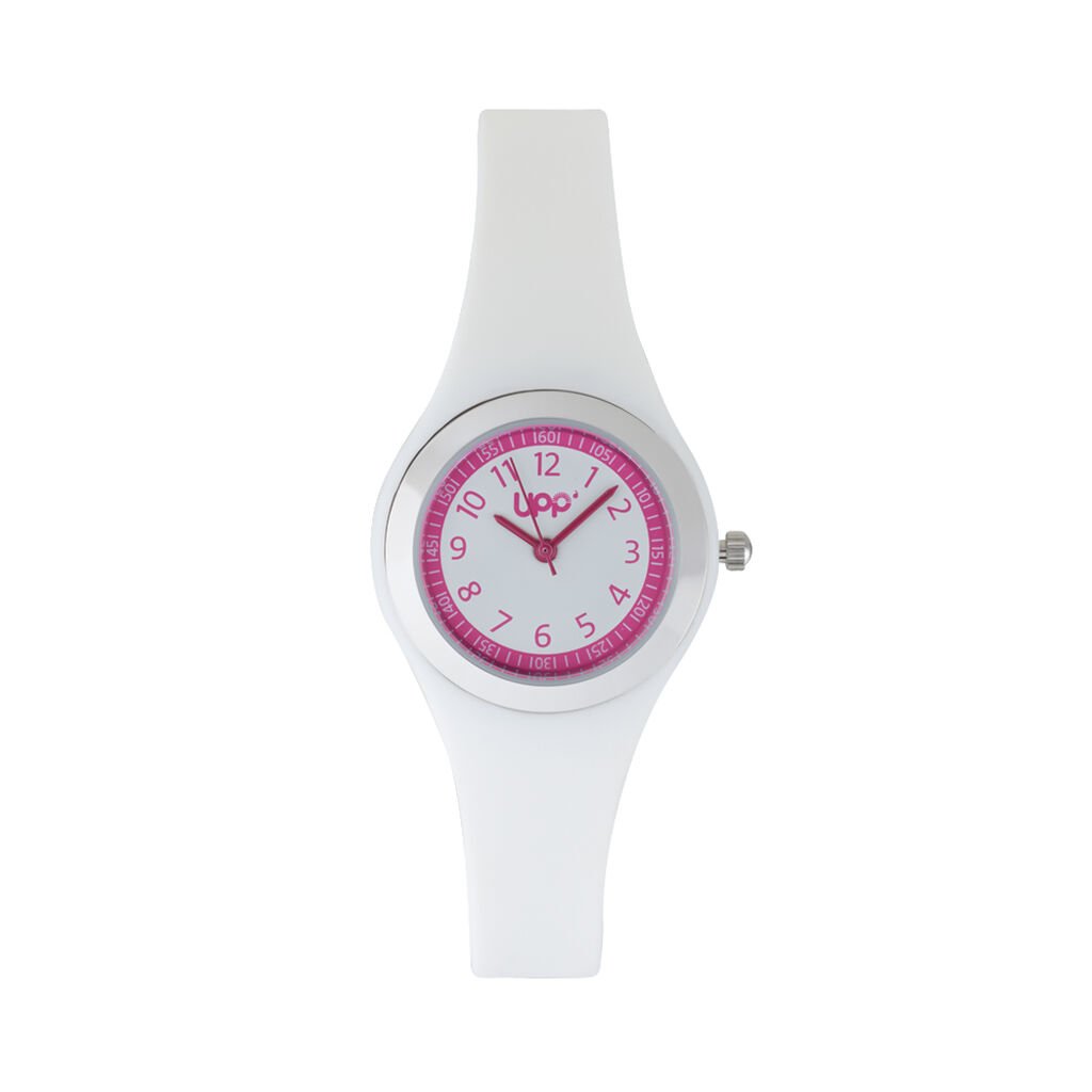 Montre Upp Camille Blanc Et Rose - Montres Enfant | Histoire d&rsquo;Or