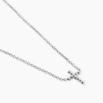Collier Peyton Argent Blanc - Colliers fantaisie Femme | Histoire d&rsquo;Or
