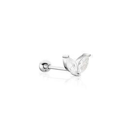 Piercing D'oreilles Argent Blanc Enyo Oxyde De Zirconium - Bijoux Femme | Histoire d’Or