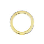 Bague Andro Acier Bicolore - Bagues fantaisie Homme | Histoire d&rsquo;Or
