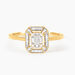 Bague Collection 1986 Or Jaune Diamant - Bagues avec pierre Femme | Histoire d’Or