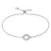 Bracelet Argent Blanc Anrai Oxydes De Zirconium - Bracelets Femme | Histoire d’Or