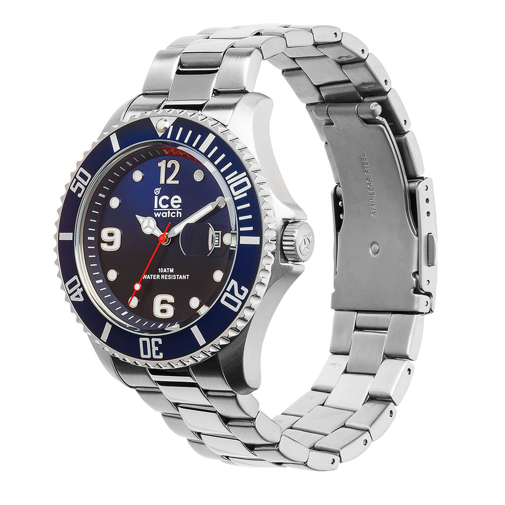 Montre Ice Watch Steel Noir - Montres Homme | Histoire d’Or
