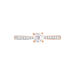Bague Solitaire Hemera Or Rose Diamant - Bagues solitaires Femme | Histoire d’Or
