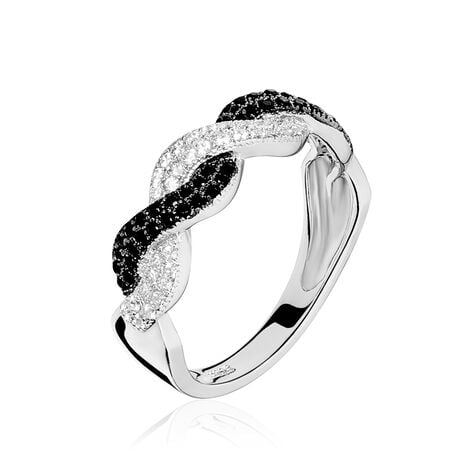 Bague Linoa Argent Oxyde De Zirconium - Bagues avec pierre Femme | Histoire d’Or