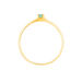 Bague Alisha Or Jaune Emeraude - Bagues solitaires Femme | Histoire d’Or