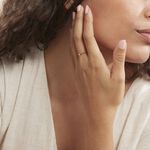 Bague Solitaire Gaxina Or Rose Diamant - Bagues solitaires Femme | Histoire d&rsquo;Or