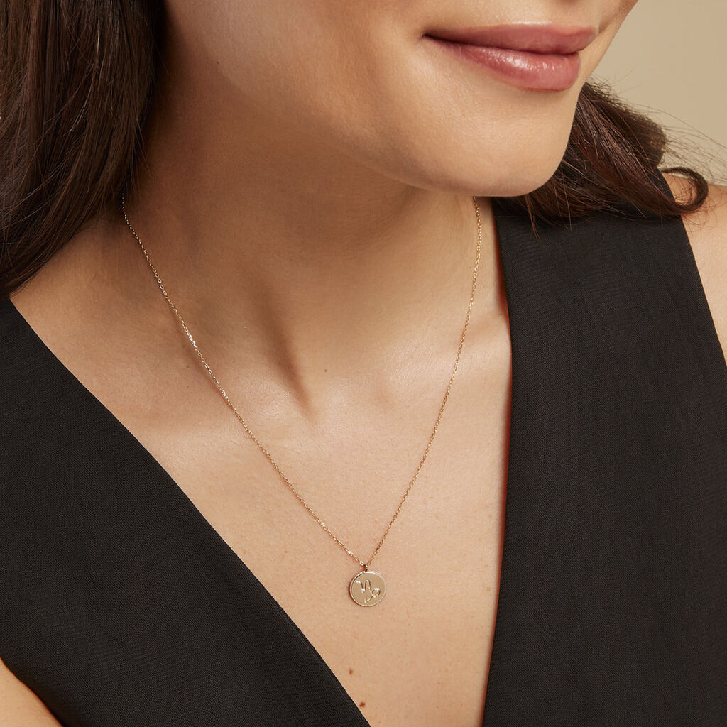Collier Astrolae Or Jaune Diamant - Colliers Zodiaque Femme | Histoire d’Or