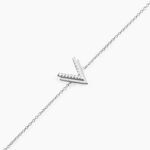 Bracelet Nollia Argent Blanc Oxyde De Zirconium - Bracelets Femme | Histoire d&rsquo;Or