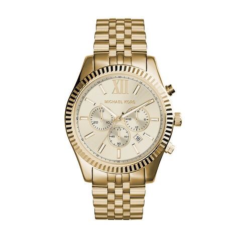 Montre Michael Kors Lexington Doré - Montres Homme | Histoire d’Or