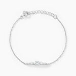 Bracelet Tovia Argent Blanc Oxyde De Zirconium - Bracelets Femme | Histoire d&rsquo;Or