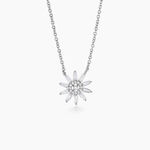 Collier Daisy Argent Blanc Oxyde De Zirconium - F&ecirc;te des m&egrave;res Femme | Histoire d&rsquo;Or