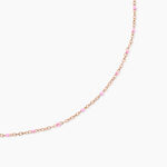 Collier Polka Argent Rose - Bijoux sans pierre Femme | Histoire d&rsquo;Or