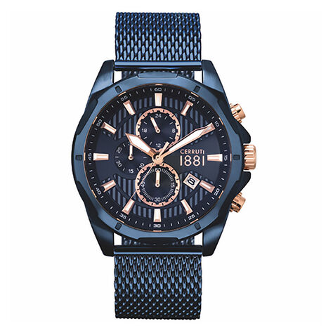 Montre Cerruti Melitello Bleu - Montres Homme | Histoire d’Or