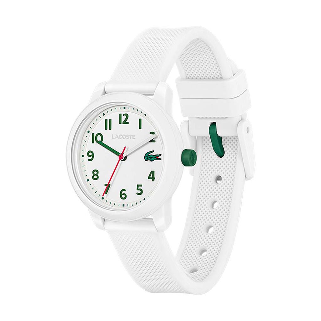 Montre Lacoste 12.12 Kids Blanc - Montres Enfant | Histoire d&rsquo;Or