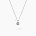 Collier Mon 1er Diamant Or Blanc Diamant - Colliers Femme | Histoire d’Or