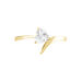 Bague Valeriana Or Jaune Oxyde De Zirconium - Bagues solitaires Femme | Histoire d’Or