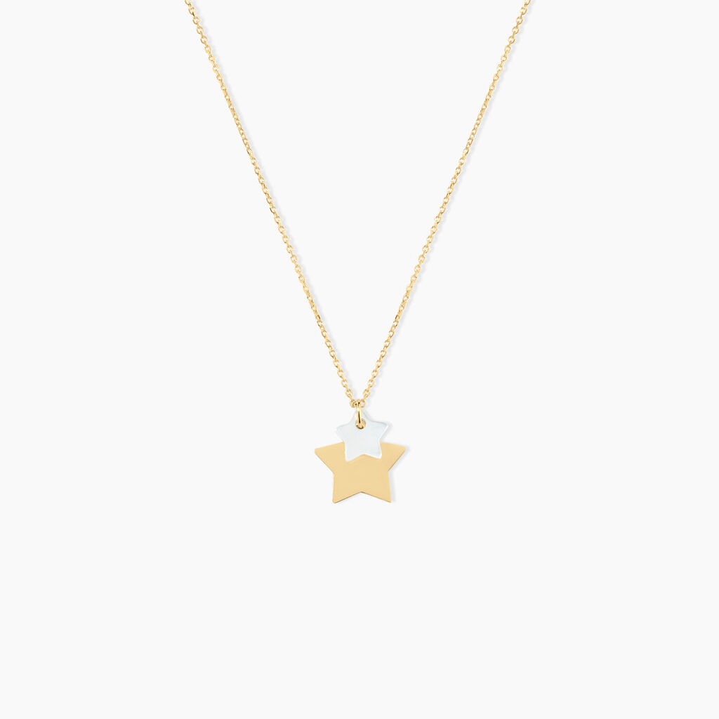 Collier Cleomelia Etoile Or Jaune - Cadeaux de naissance Enfant | Histoire d&rsquo;Or
