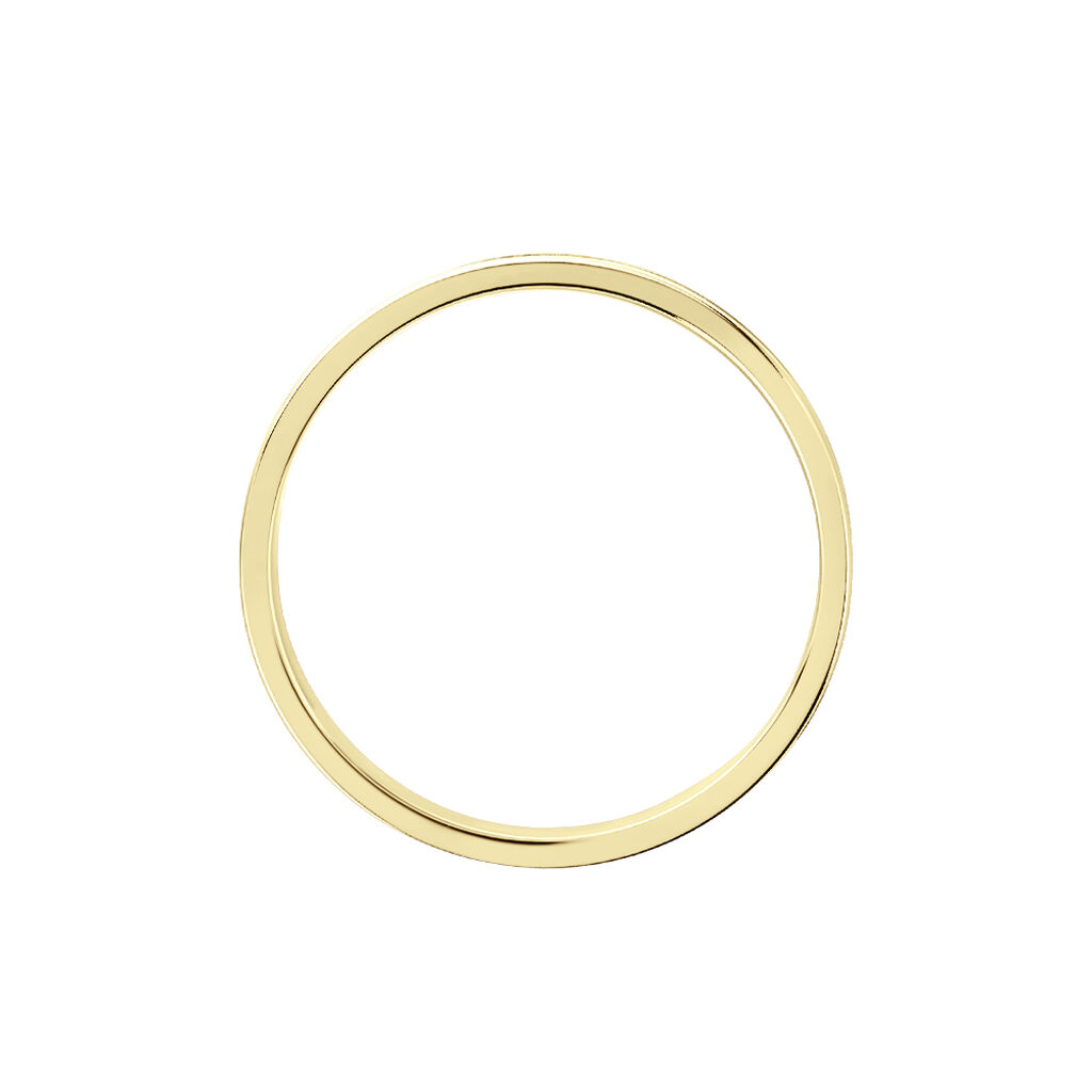 Alliance Hevan Ruban Or Bicolore - Alliances Unisex | Histoire d&rsquo;Or