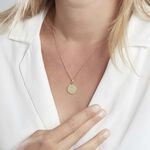 Collier Laurina Plaqu&eacute; Or Jaune Oxyde De Zirconium - Colliers fantaisie Femme | Histoire d&rsquo;Or