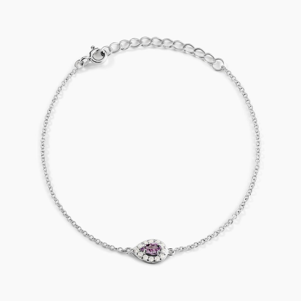 Bracelet Argent Tania Oxydes De Zirconium - Bracelets Femme | Histoire d&rsquo;Or