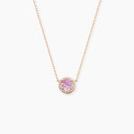 Collier Rio Copacabana Argent Rose Oxyde De Zirconium - Colliers fantaisie Femme | Histoire d&rsquo;Or