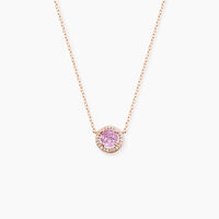 Collier Rio Copacabana Argent Rose Oxyde De Zirconium