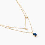 Collier Vasilisa Or Jaune Topaze Oxyde De Zirconium - Colliers Femme | Histoire d&rsquo;Or