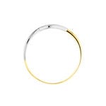 Bague Callie Or Bicolore Diamant - Bagues avec pierre Femme | Histoire d&rsquo;Or