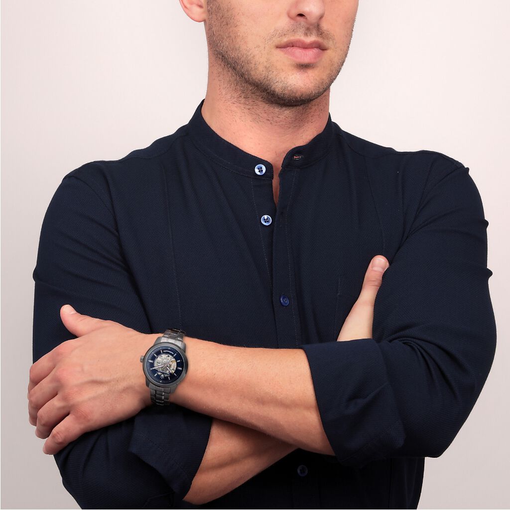 Montre Maserati Successo Auto Bleu - Montres Homme | Histoire d’Or