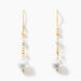Boucles D'oreilles Pendantes Bindy Or Jaune Perle De Culture - Boucles d'oreilles pendantes Femme | Histoire d’Or