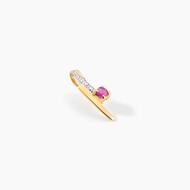 Pendentif Mahya Or Jaune Rubis - Pendentifs Femme | Histoire d’Or
