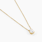 Collier Zilda Or Jaune Oxyde De Zirconium - Colliers Femme | Histoire d&rsquo;Or