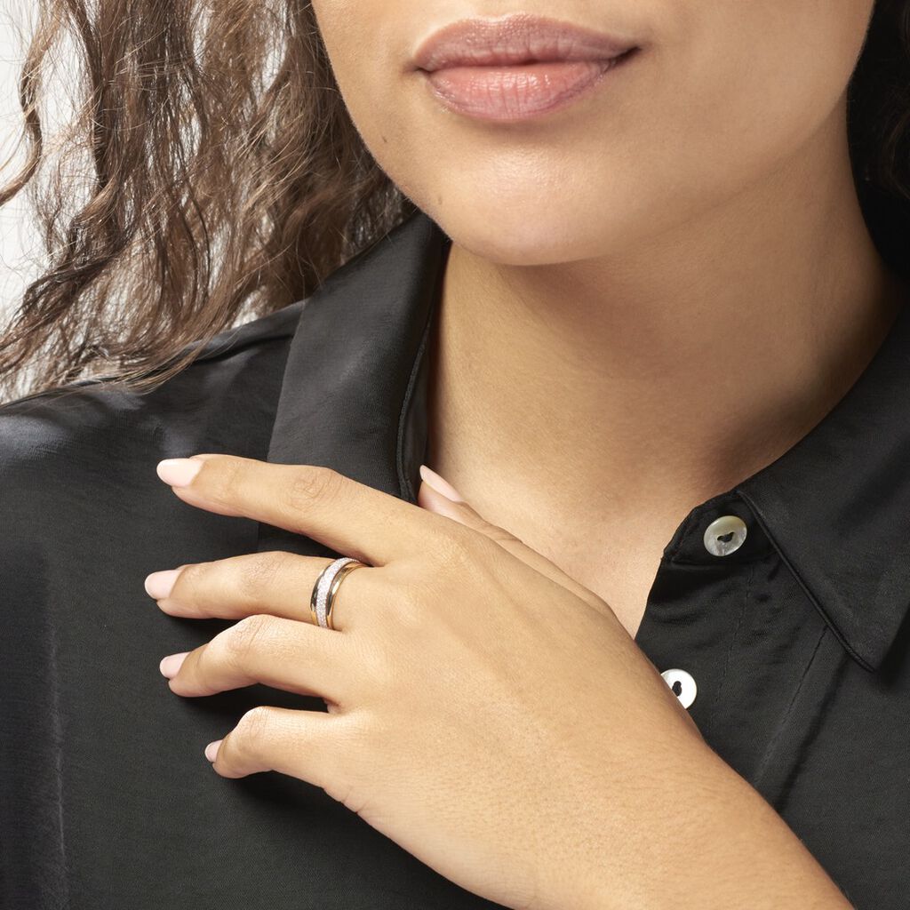 Bague Tima Or Jaune Diamant - Bagues avec pierre Femme | Histoire d’Or