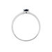 Bague Enea Or Blanc Saphir Et Diamant - Bagues solitaires Femme | Histoire d’Or