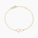 Bracelet Eleno Or Jaune - Bracelets Coeur Femme | Histoire d’Or