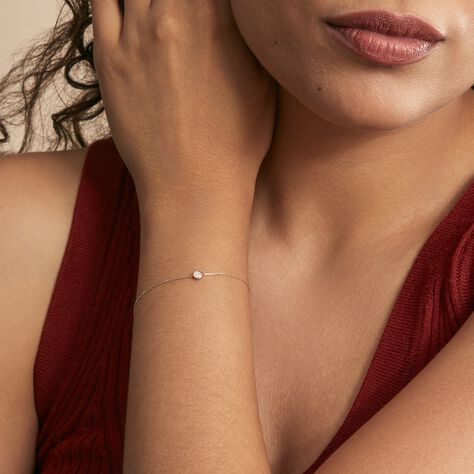 Bracelet Or Jaune Sofia Diamants - Bracelets Femme | Histoire d’Or