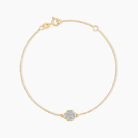 Bracelet Or Jaune Gontranie - Bracelets Femme | Histoire d&rsquo;Or