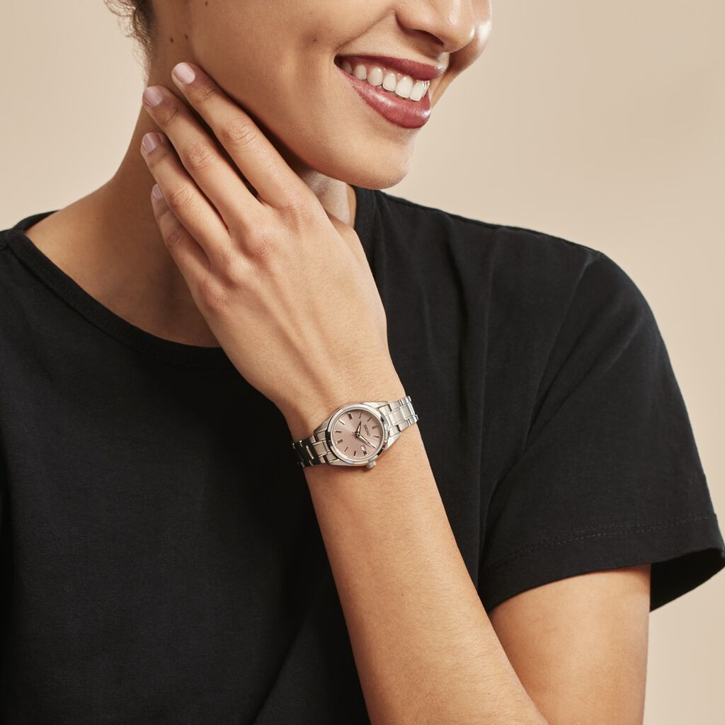 Montre Seiko Classique Rose - Montres Femme | Histoire d’Or