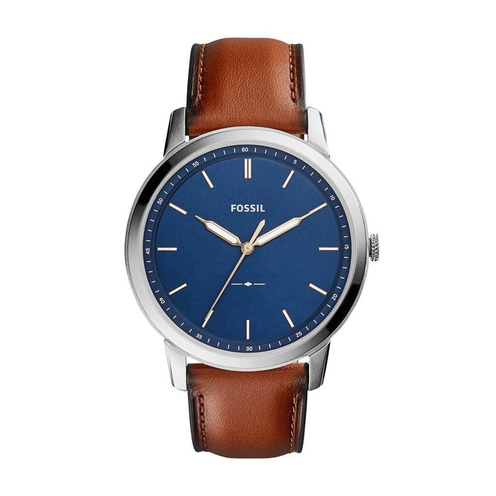 Montre Fossil Minimalist Bleu - Montres Homme | Histoire d’Or