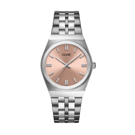 Montre Cluse Retro 70's Rose - Montres Femme | Histoire d&rsquo;Or