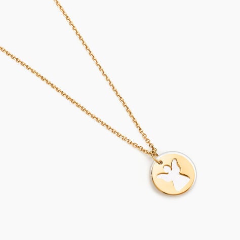 Collier Philana Or Jaune Nacre - Colliers Bapt&ecirc;me Enfant | Histoire d&rsquo;Or